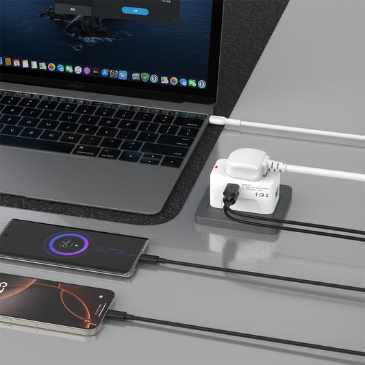 DUDAO A72 1440W ALL IN ONE ADAPTER USB*2