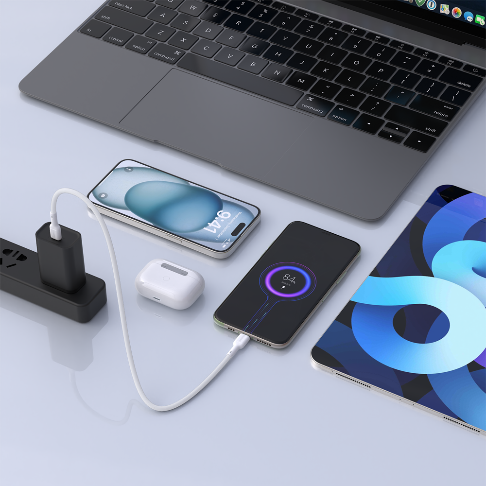 كابل شحن سريع DUDAO L9CMax-2MB بطول 2 متر وقوة 240 واط من C إلى C