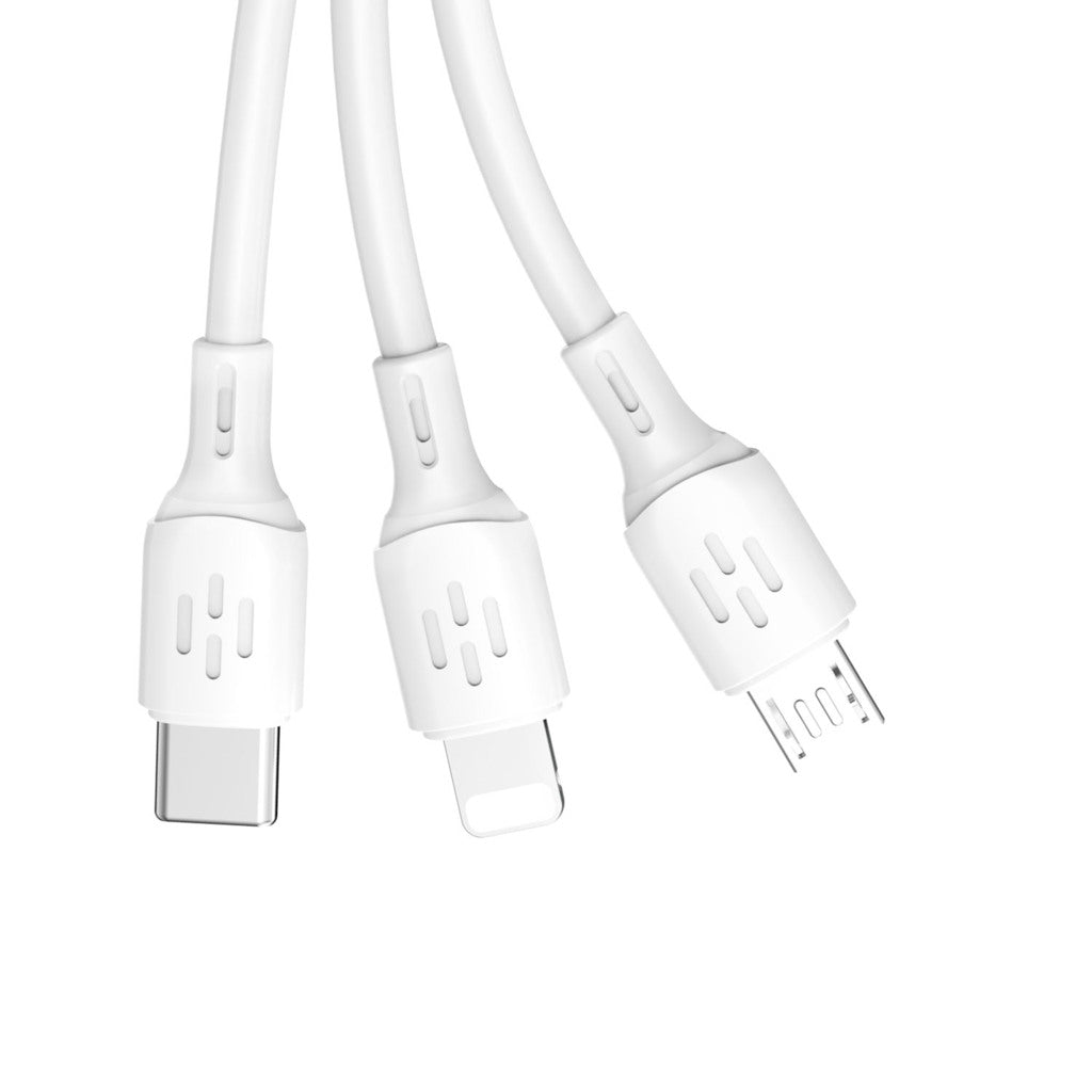 DUDAO L8A 6A 3IN1 CHARGING CABLE 1.2M