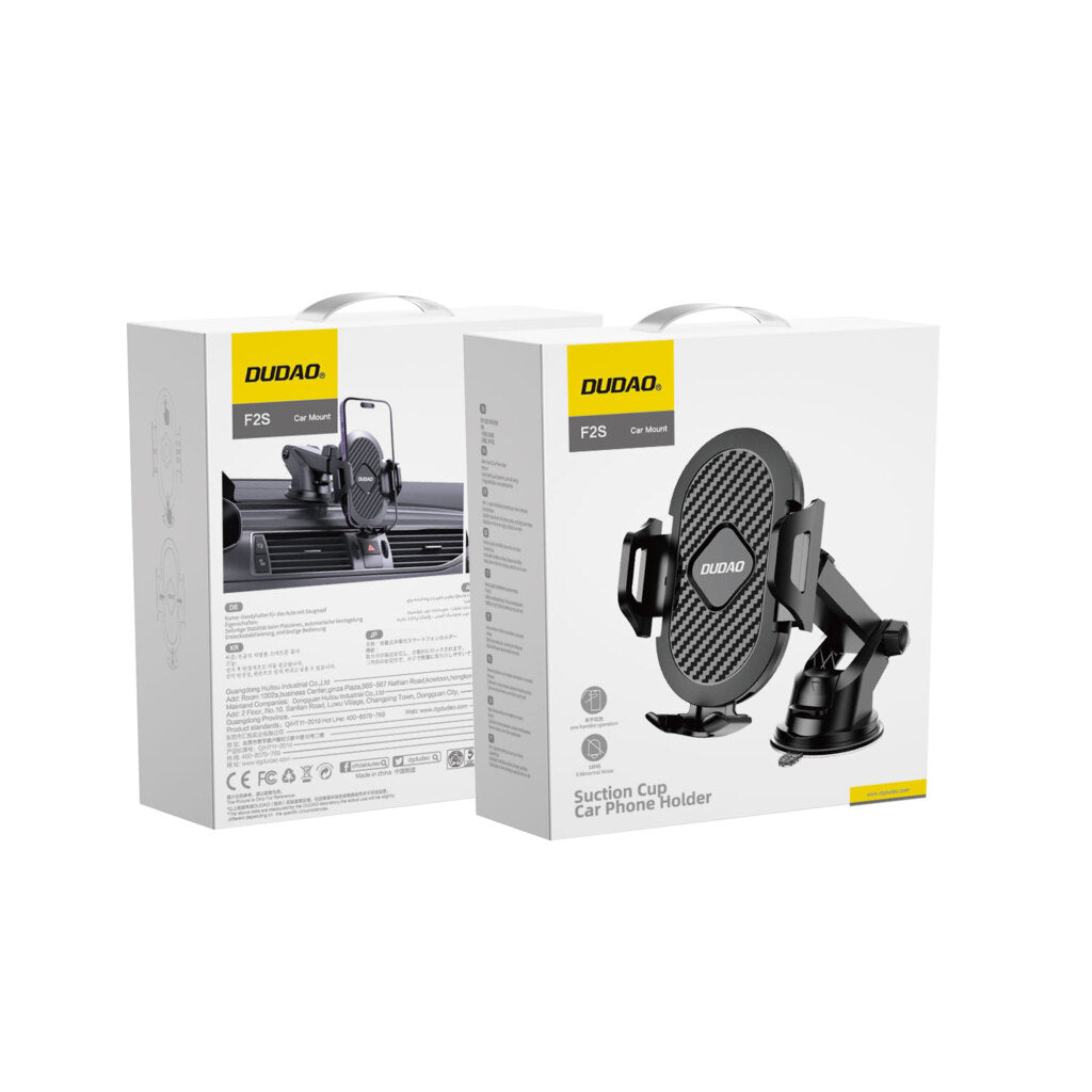 DUDAO F2S-B SUCTION CUP CAR PHONE HOLDER