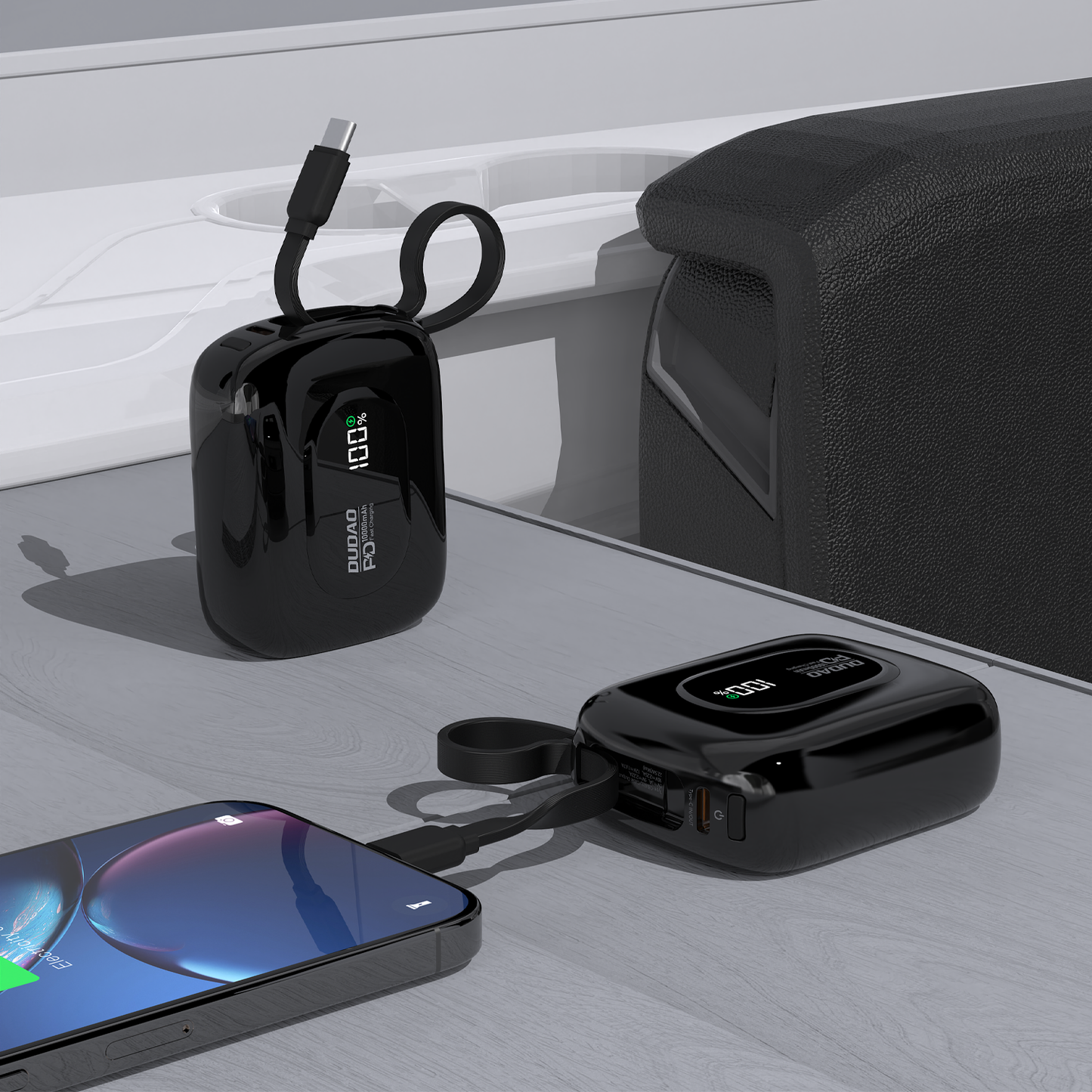 DUDAO K32-B1 22.5W mini size fast charge power bank 10000mAh