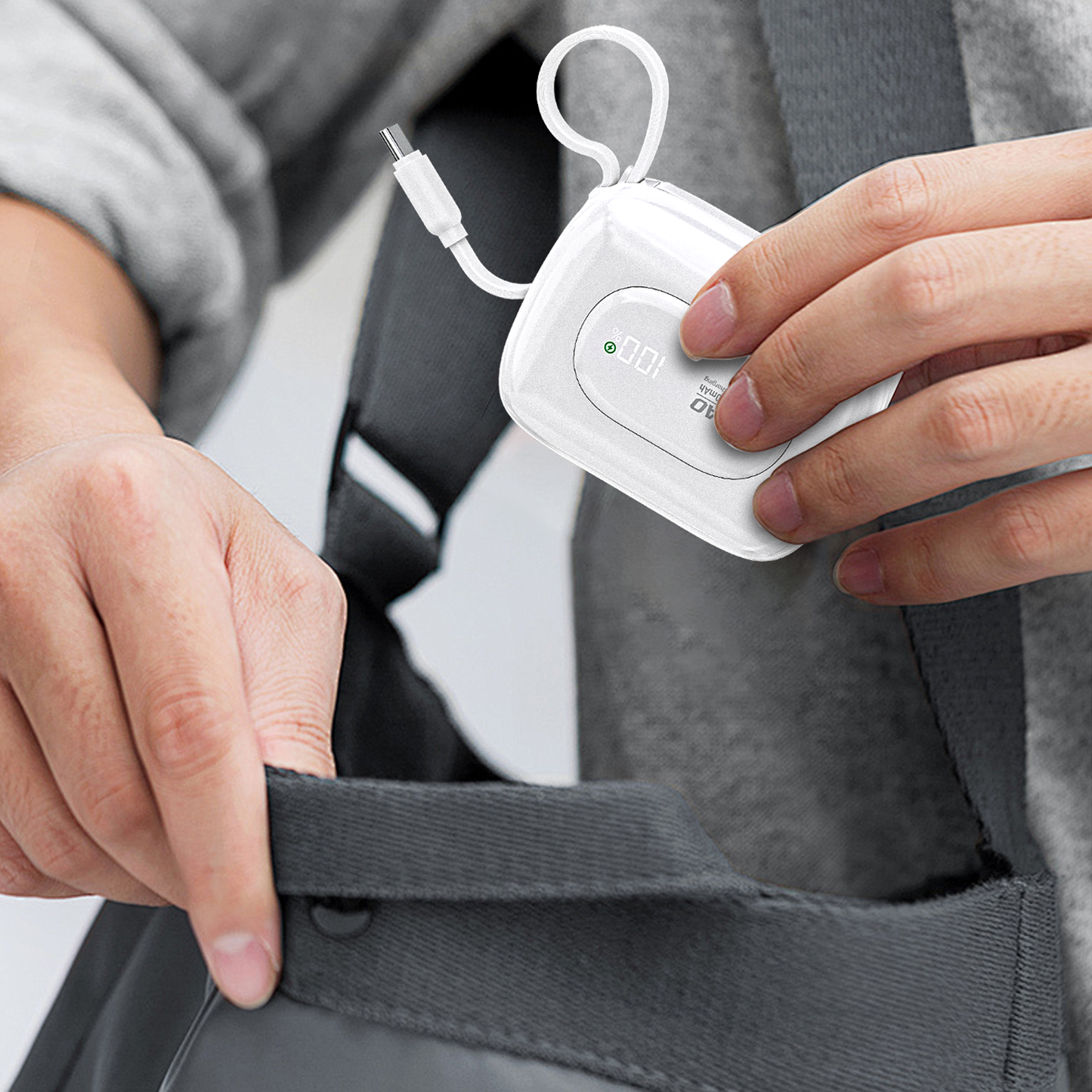 DUDAO K32-W1 22.5W mini size fast charge power bank 10000mAh