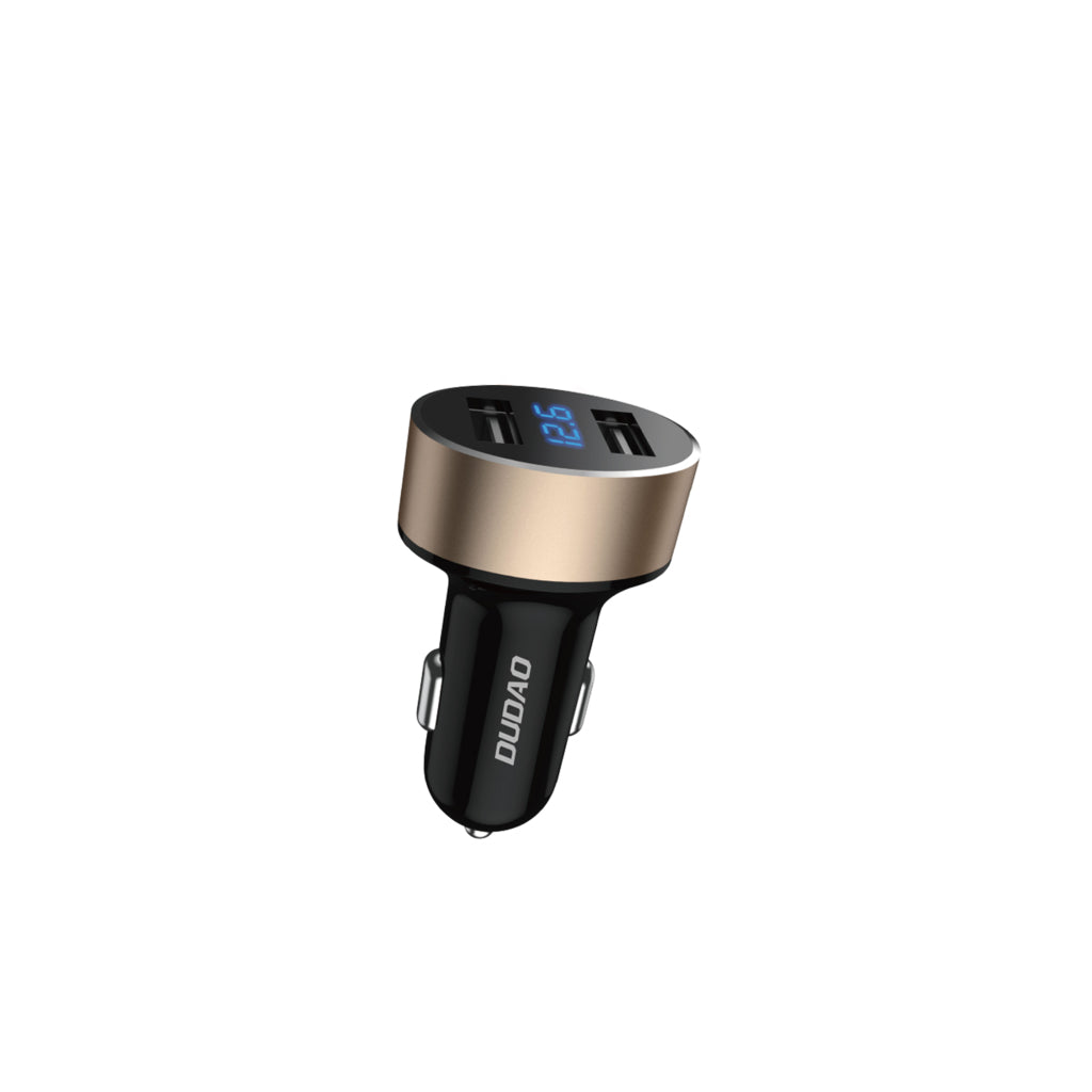 DUDAO R1S-B 3.4A  CAR CHARGER DAUL USB