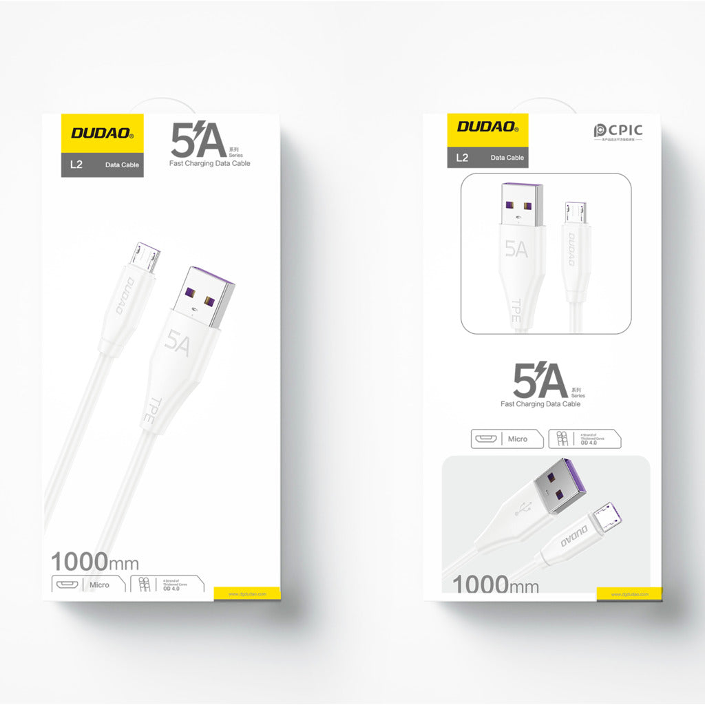 DUDAO L4M-1.2MW 5A MICRO DATA CABLE 1.2M