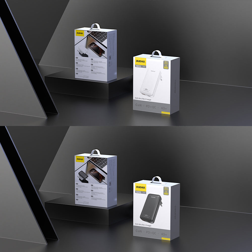 DUDAO A65Q-W1 PD65W GAN fast charger （EU +UK standard）