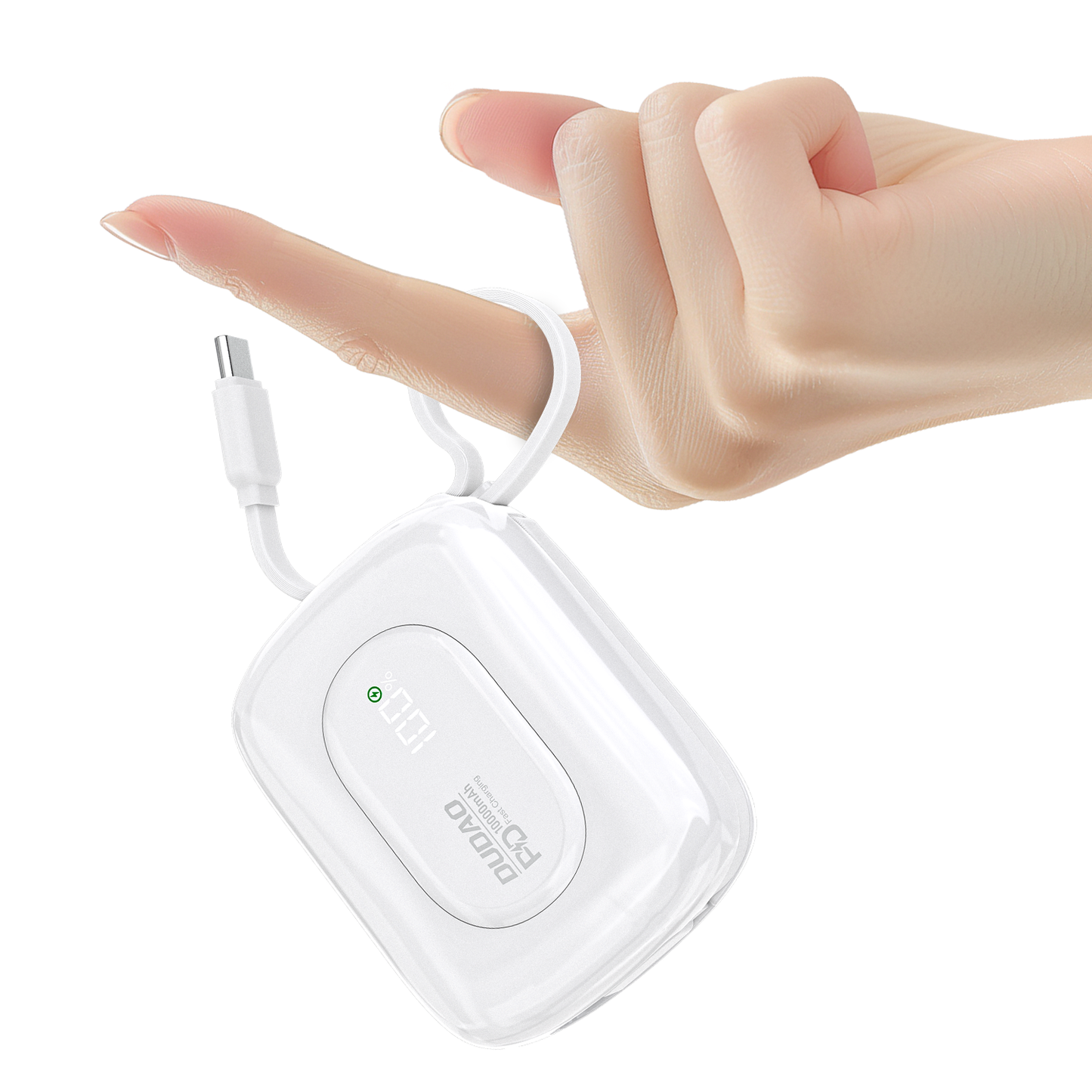 DUDAO K32-W1 22.5W mini size fast charge power bank 10000mAh