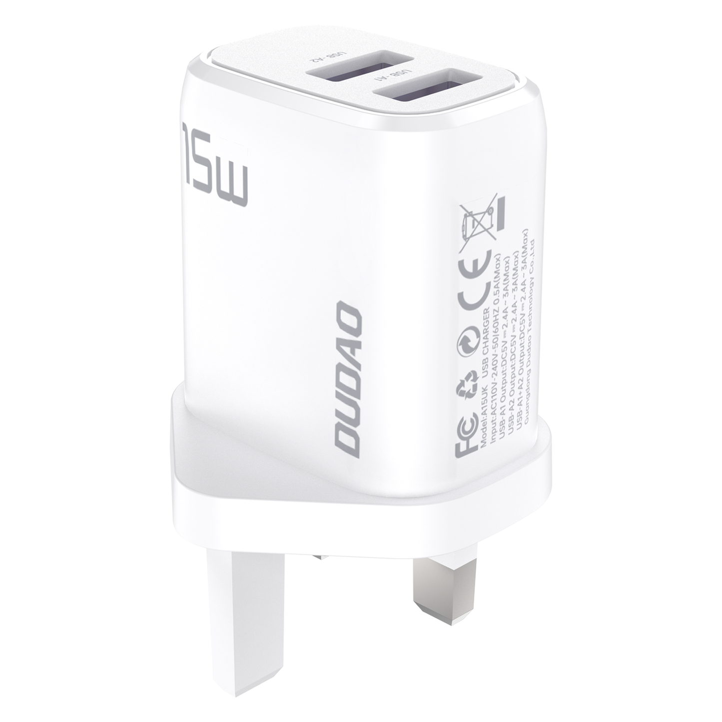 DUDAO A15UK PD15W fast charger （UK standard）