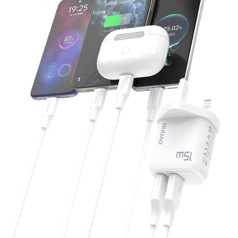 DUDAO A15UK PD15W fast charger （UK standard）