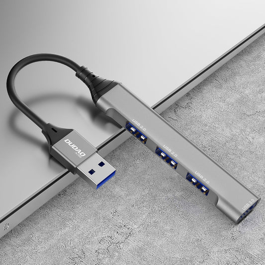 DUDAO A16B 4IN1   USB 3.00 HUB gray