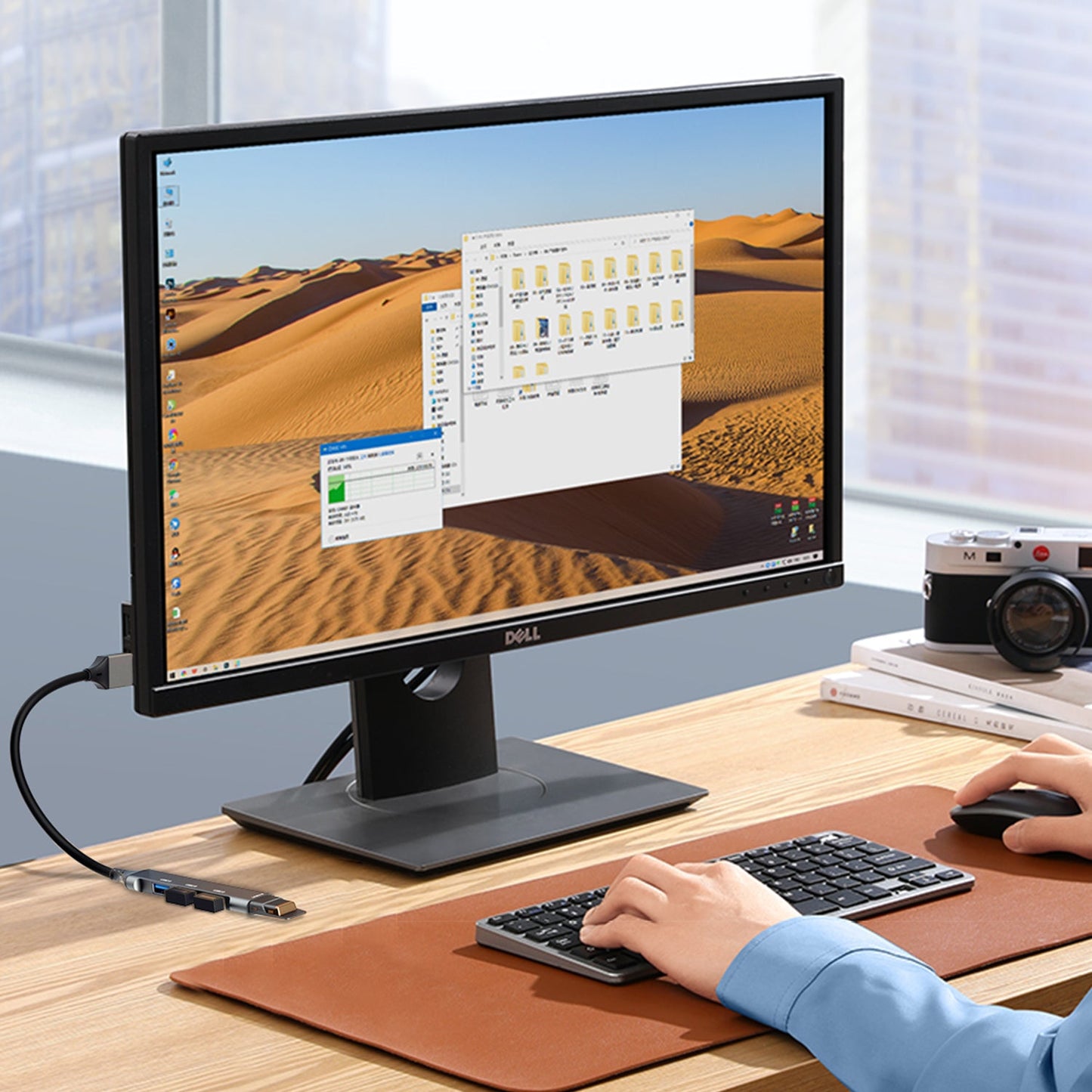 DUDAO A16B 4IN1   USB 3.00 HUB gray