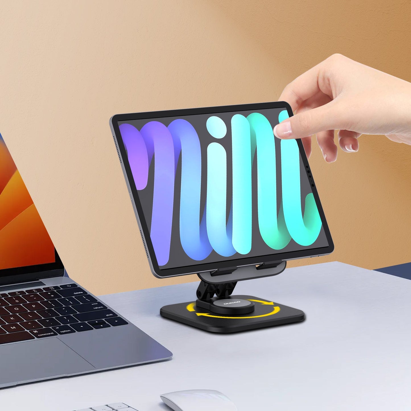 DUDAO F10Max-W1 360° foldable desktop holder white