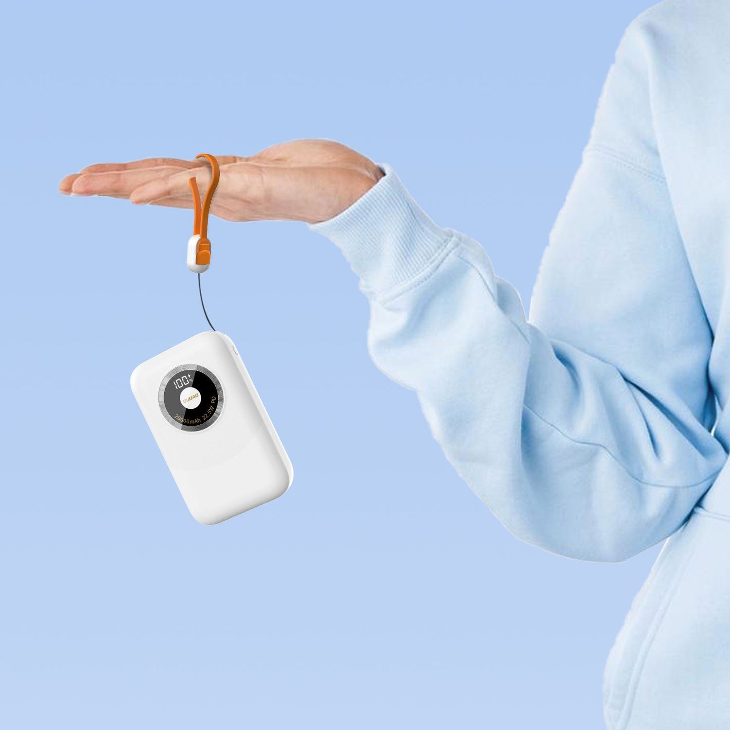 DUDAO K21PRO-B1 mini fast charge 20000mAh PD22.5W blue