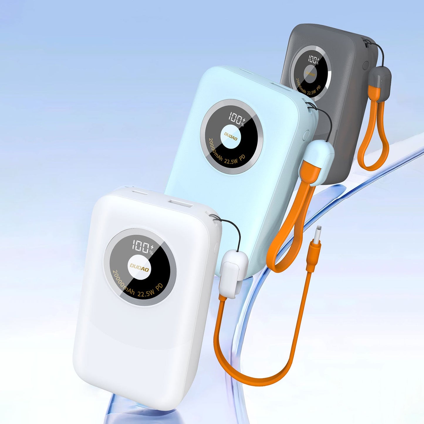 DUDAO K21PRO-B1 mini fast charge 20000mAh PD22.5W blue