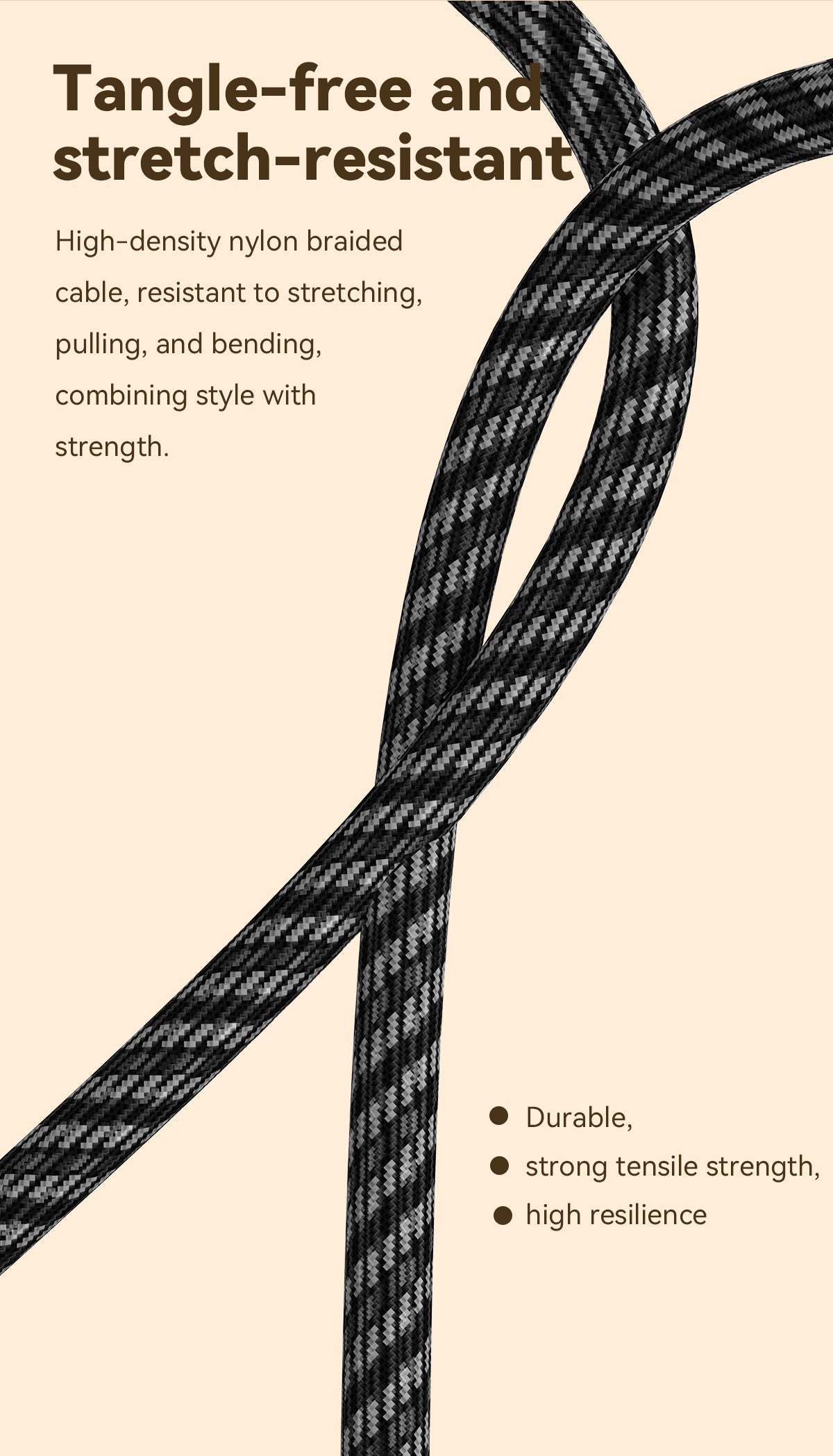 DUDAO L13C+ aluminium alloy + braided cable 2 IN 1 cable Type-C*2