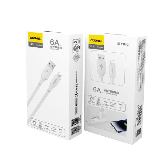 DUDAO L2SL-W 6A CABLE LTG 1.2M