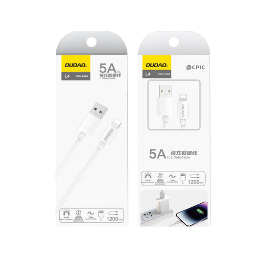 DUDAO L4SL-1MW 5A LTG DATA CABLE 1M