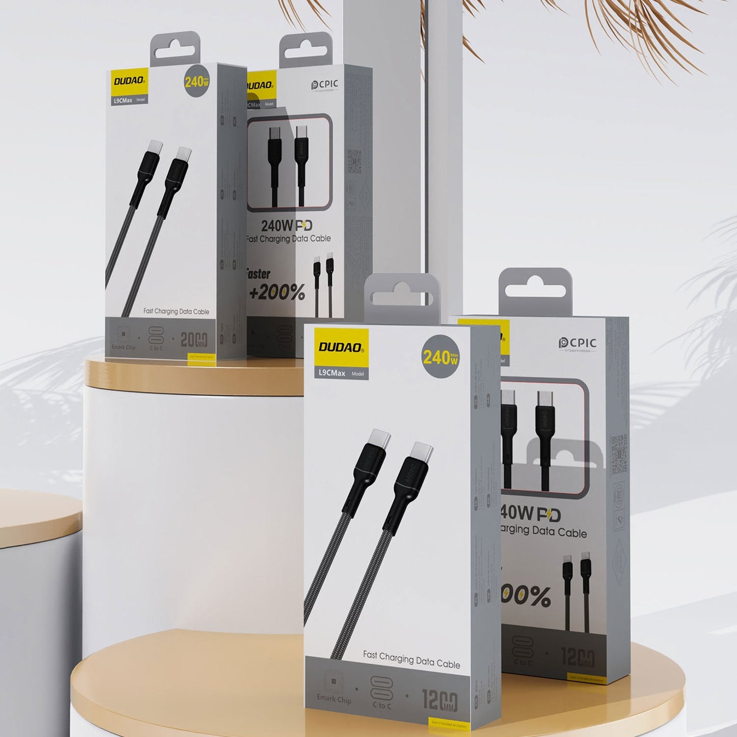 DUDAO L9CMax-1MW 1.2 m 240W fast charge cable C TO C