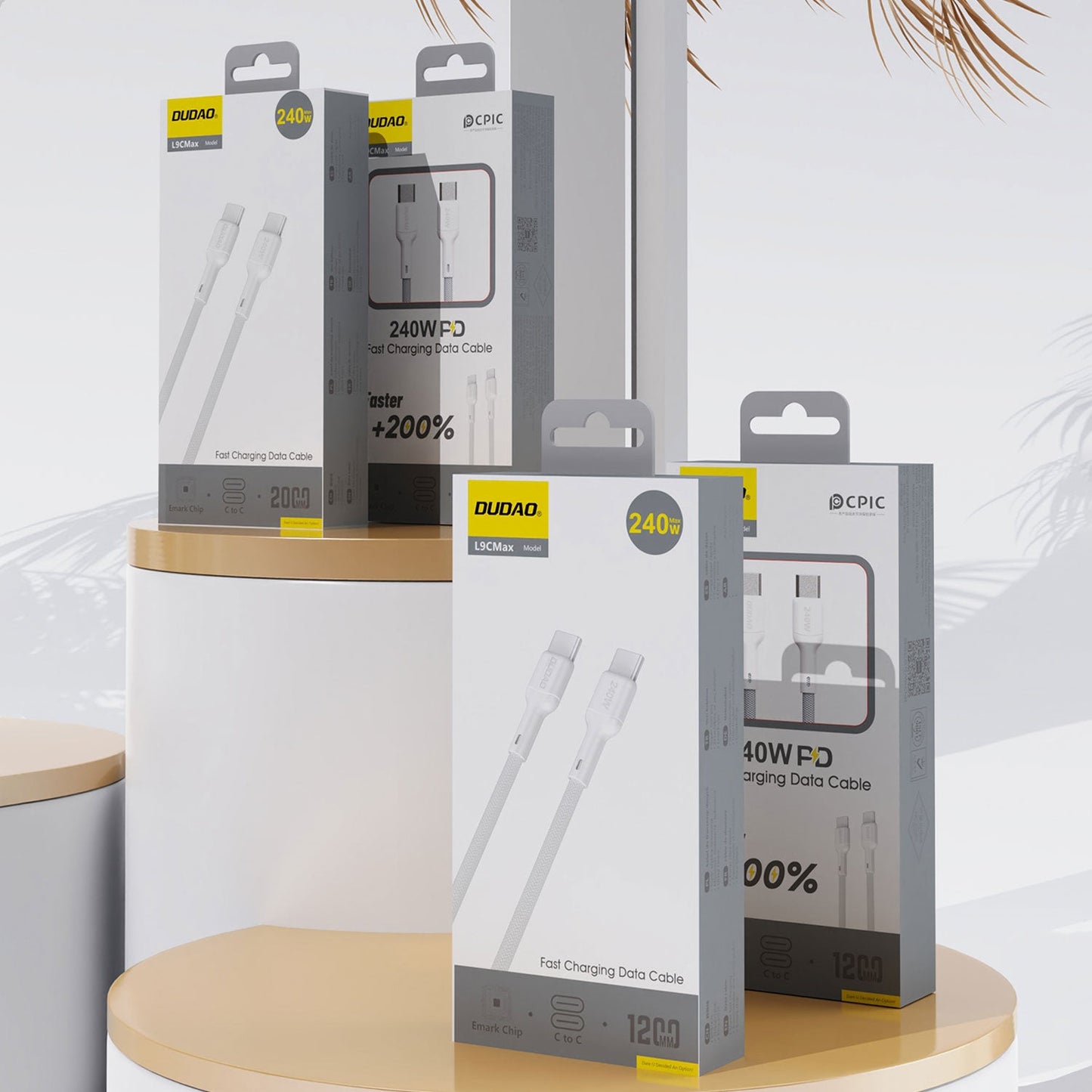 DUDAO L9CMax-2MW 2 m 240W fast charge cable C TO C