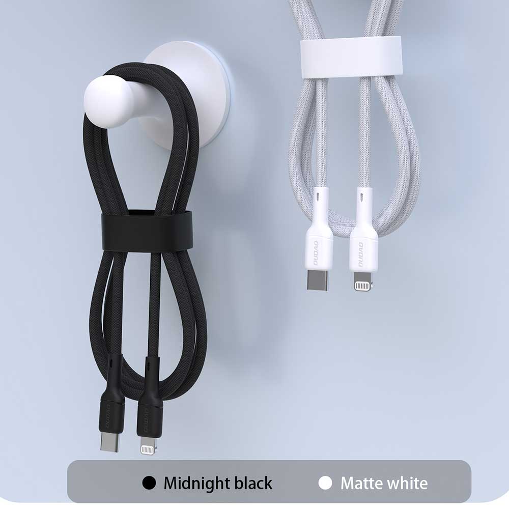 DUDAO L9X-1MB SILICONE DATA CABLE C TO L 30W -1MW