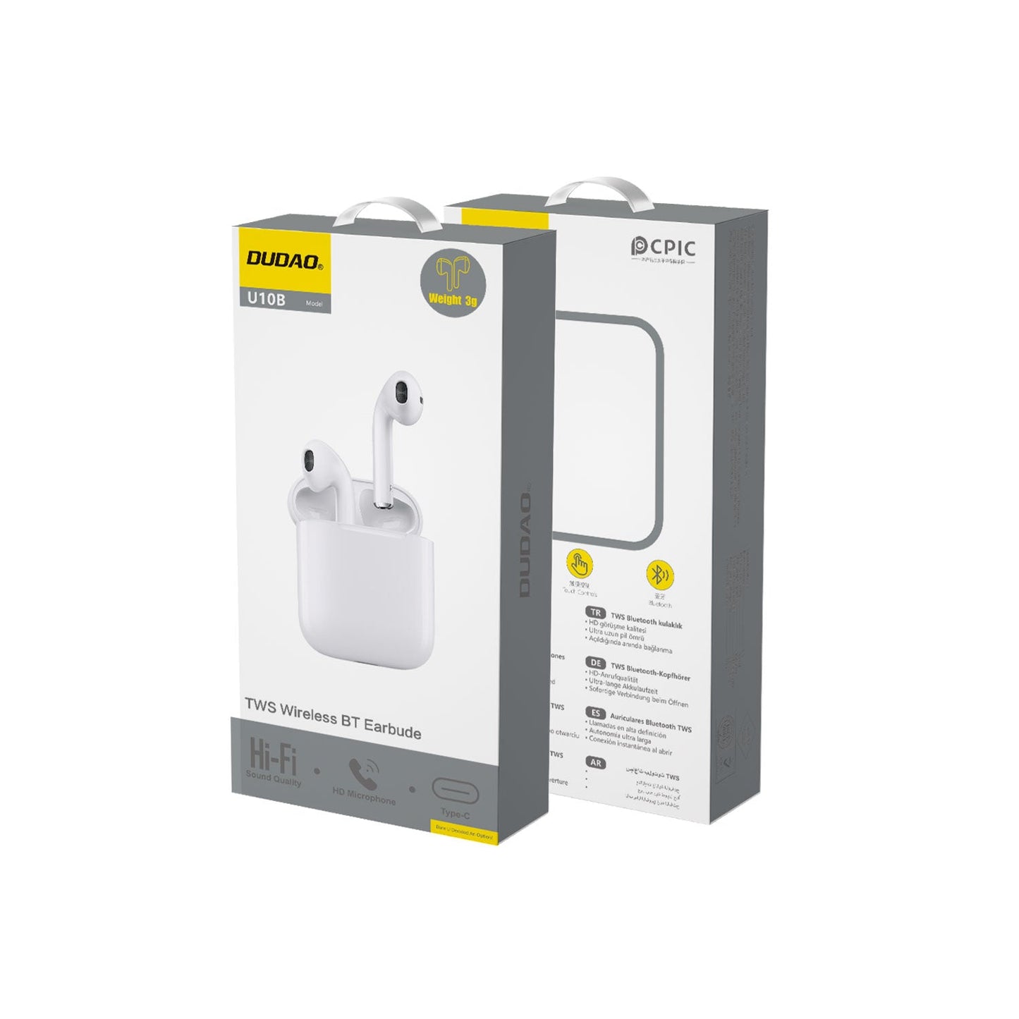 DUDAO U10B TWS white 2nd generation