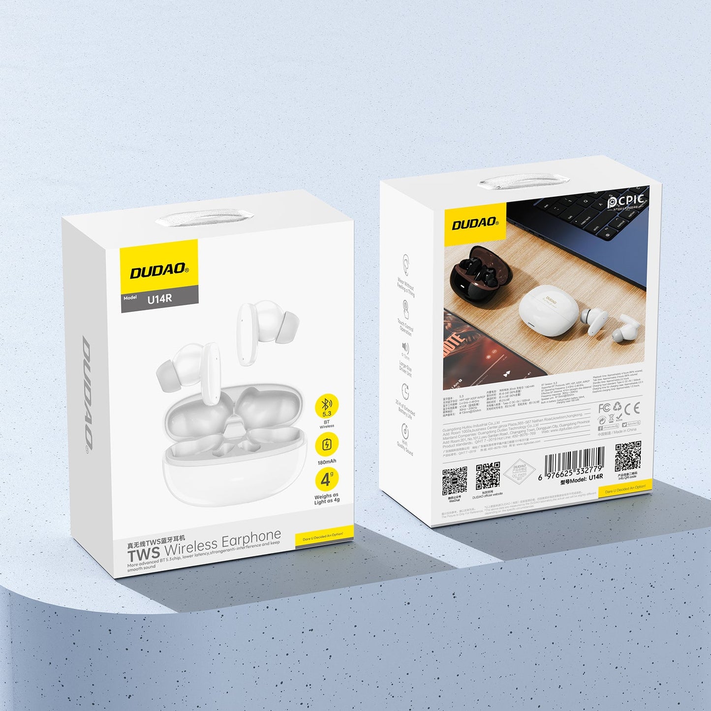 DUDAO U14R TWS white
