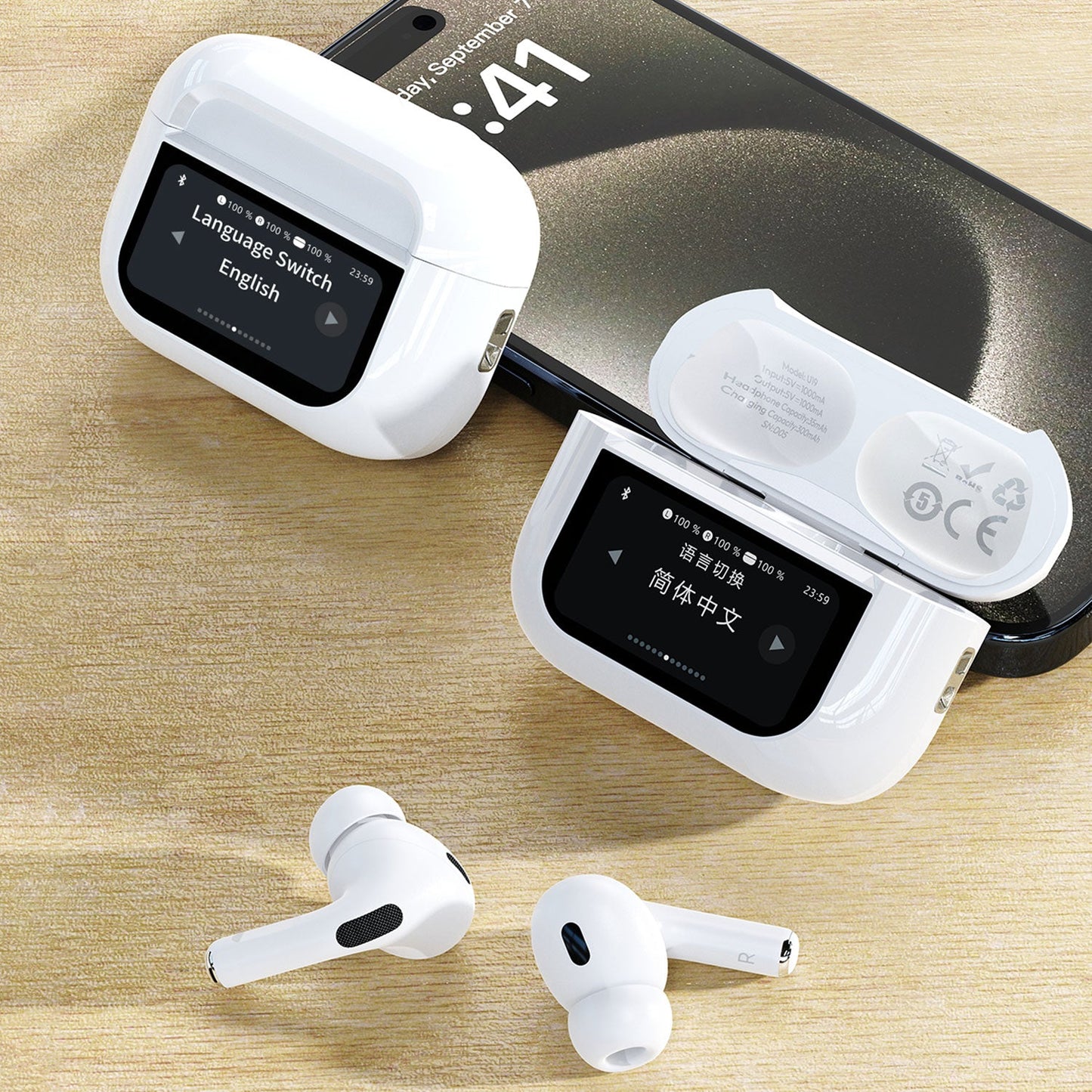 DUDAO  U19 LCD  ANC bluetooth earphone