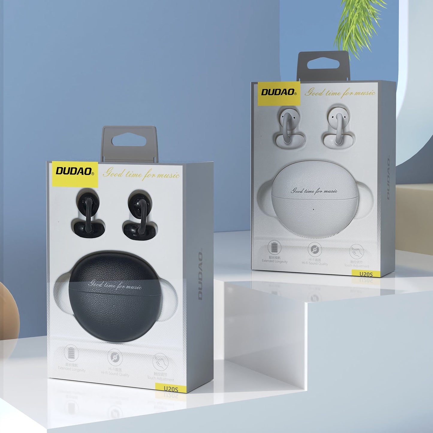 DUDAO U20S-B clip-on bluetooth earphone