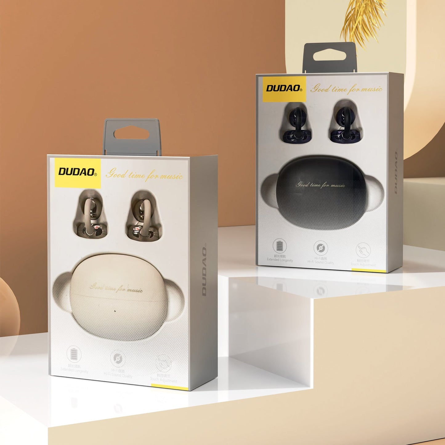 DUDAO U20-B clip-on bluetooth earphone