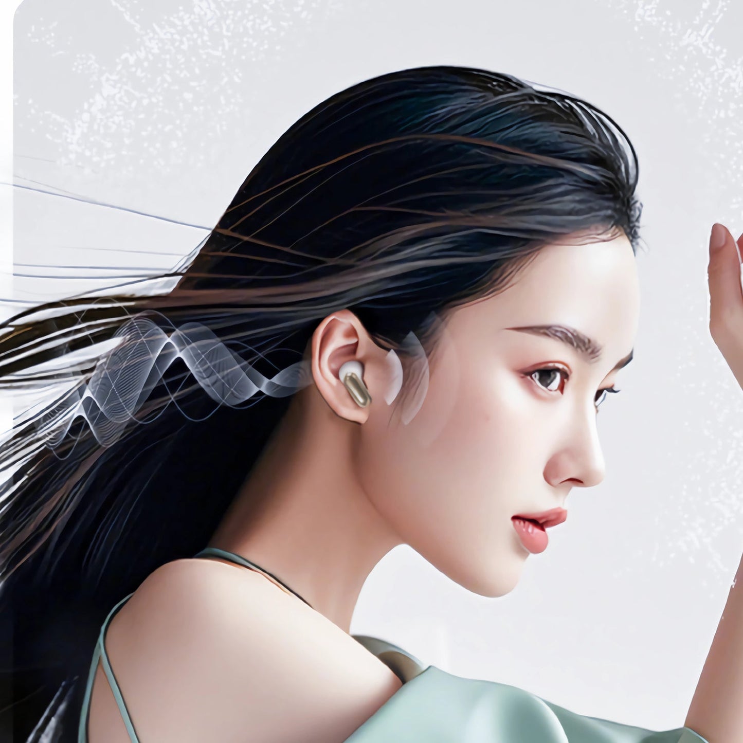 DUDAO U8PRO-W1 In-earbuds black  white