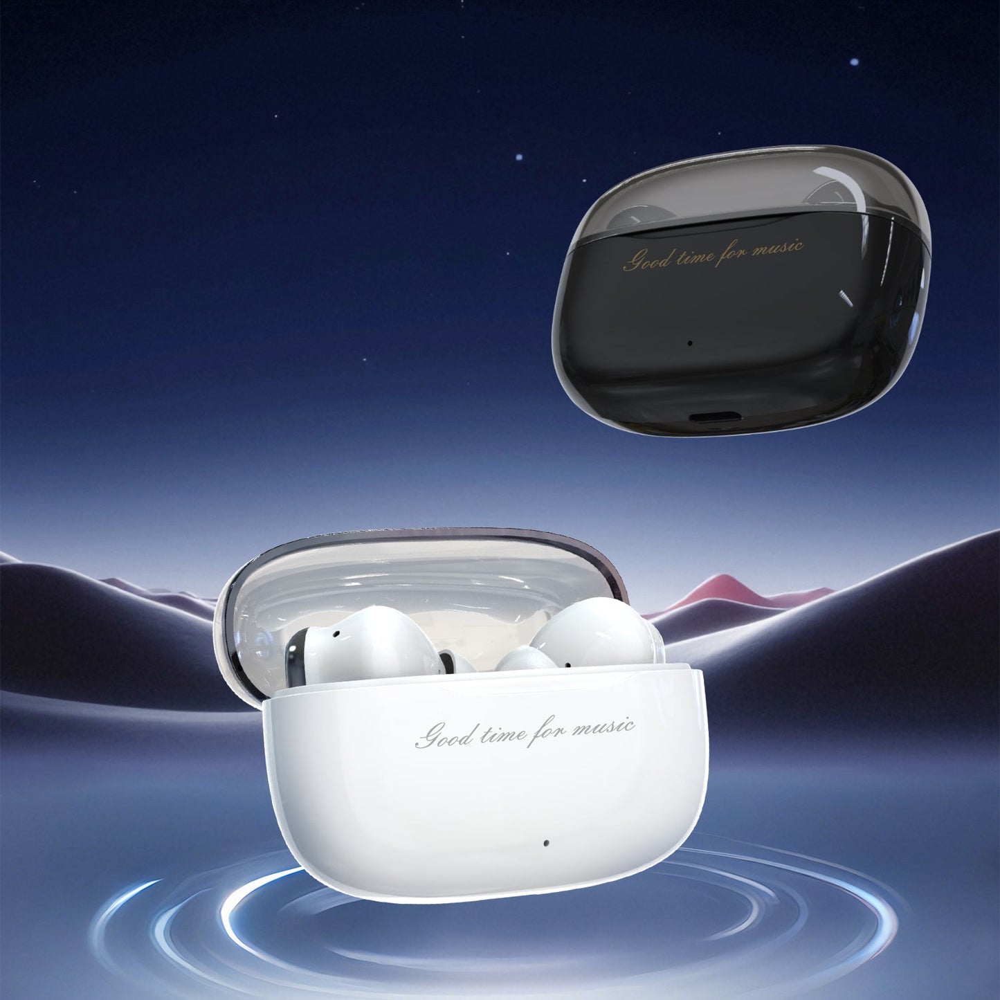 DUDAO U8PRO-W1 In-earbuds black  white