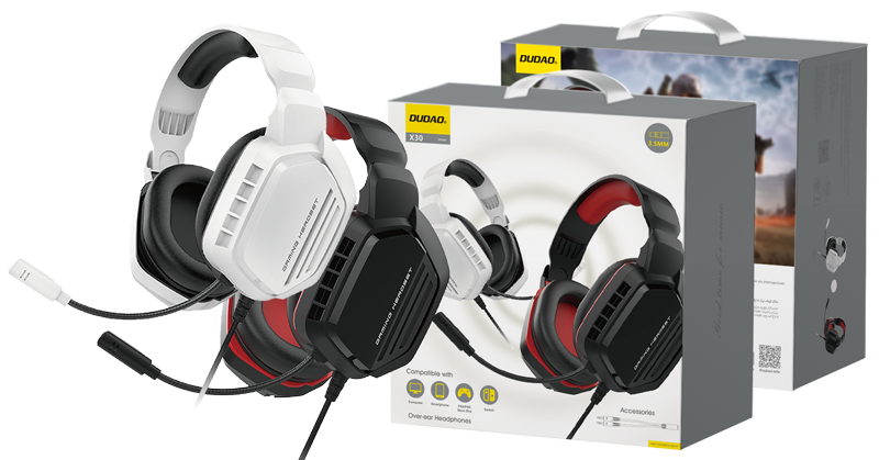 DUDAO X30-W 3.5mm game headphone white